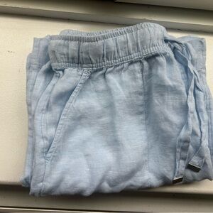 Light Blue Linen Pants